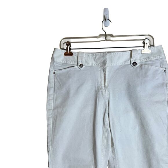 White House‎ black market off white pants. Size 8 - Picture 2 of 8